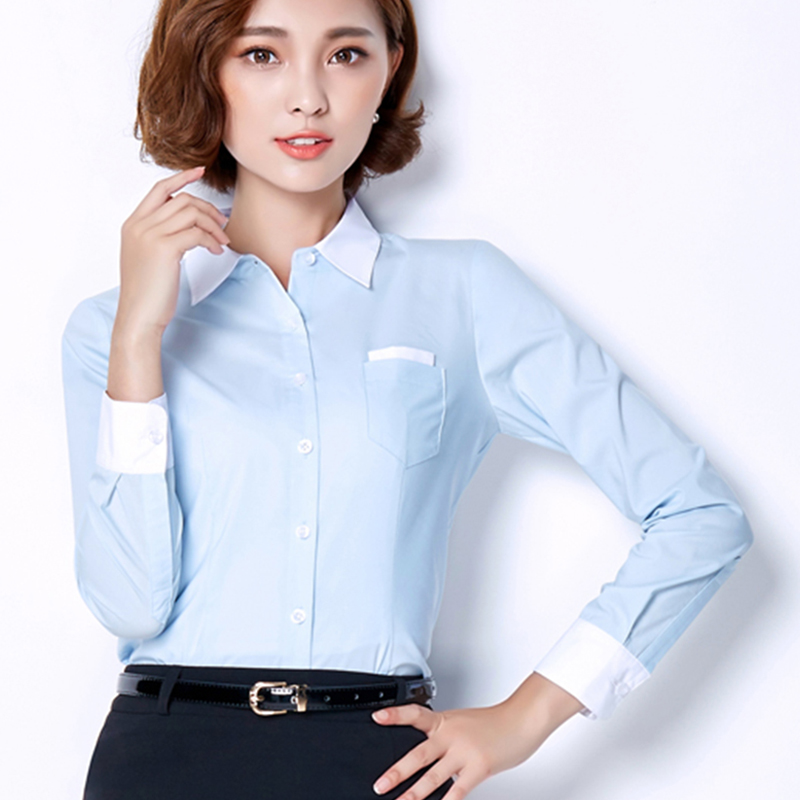 Women's shirt blue